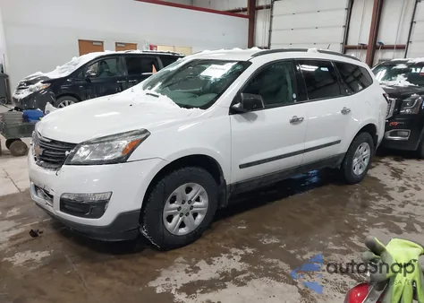 2017 Chevrolet Traverse Ls z USA, uszkodzony, nr VIN 1GNKVFKD7HJ293275